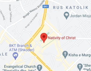 Розташування Православної церкви на карті