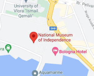 Розташування Музею Незалежності на карті