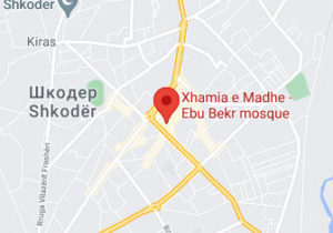 Розташування Великої мечеті на карті