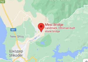 Розташування Моста Мес на карті