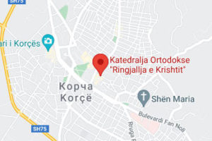 Розташування Воскресенського собору на карті