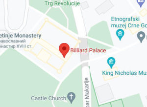 Розташування Палацу Білярда на карті