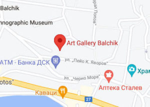 Розташування Художньої галереї на карті