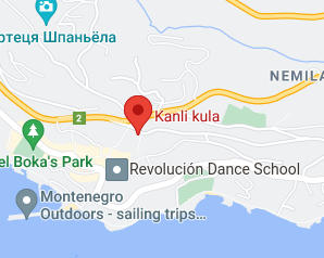 Розташування Кривавої вежі на карті