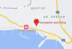 Розташування Церкви Свв. Костянтина і Олени на карті