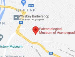 Розташування Палеонтологічного музею на карті