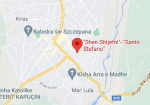 Розташування Кафедрального собору Св. Стефана на карті