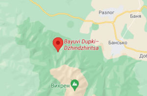 Розташування Заповідника Баюви-Дупки на карті