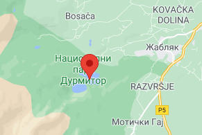 Розташування Чорного озера на карті