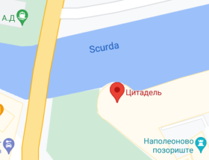 Розташування Цитаделі на карті