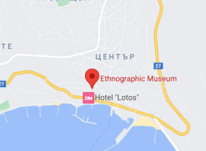 Розташування Етнографічного музею на карті