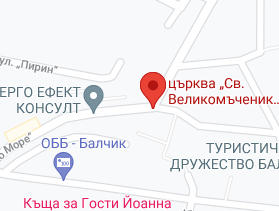 Розташування Церкви Св. Георгія на карті