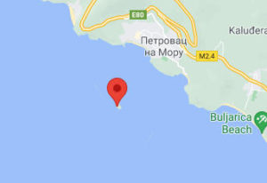 Розташування Острова Катич на карті