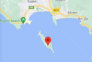 Розташування Острова Св. Миколая на карті