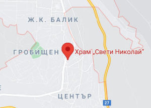 Розташування Церкви Св. Миколая на карті