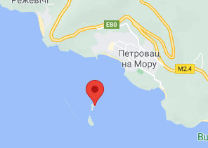 Розташування Острова Свєта Нєдєля на карті