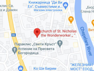 Розташування Церкви Св. Миколая на карті