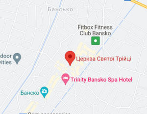 Розташування Церкви Святої Трійці на карті