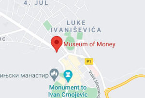 Розташування Музею грошей на карті