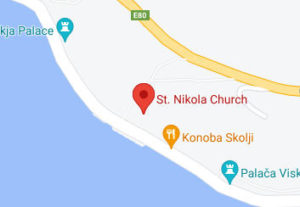 Розташування Церкви Св. Миколая на карті