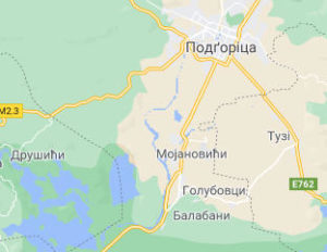 Розташування Річки Морача на карті