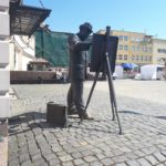 Пам'ятник художнику Ігнатію Рошковичу - Ужгород - Україна