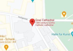 Розташування Собору Святого Егідія на карті