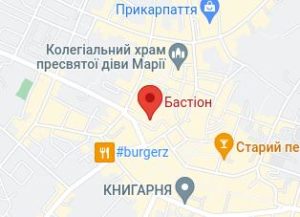 Розташування Бастіону на карті