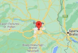 Відень - Австрія - карта