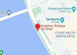 Розташування Великого Крістапа на карті