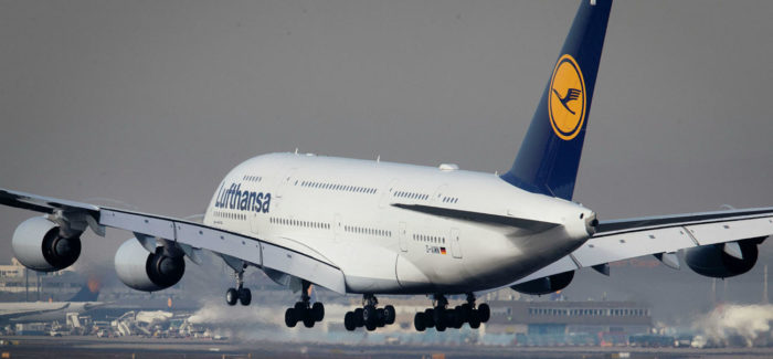 літак Lufthansa