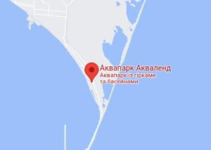 Розташування Аквапарку 
