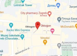 Розташування Октогону на карті