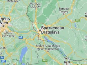 Братислава карта