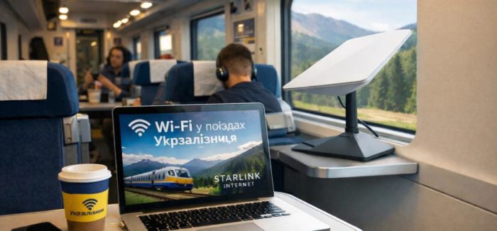 Wi-Fi у поїздах Укрзалізниці